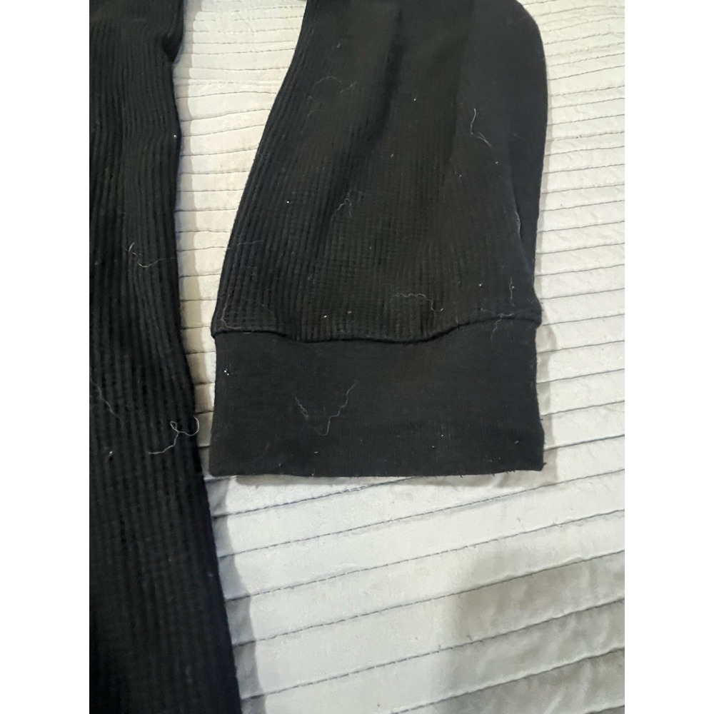 Vtg Members Property Michael Jordan Y2K Waffle Knit Long Sleeve Shirt Mens 3XL - Picture 10 of 12